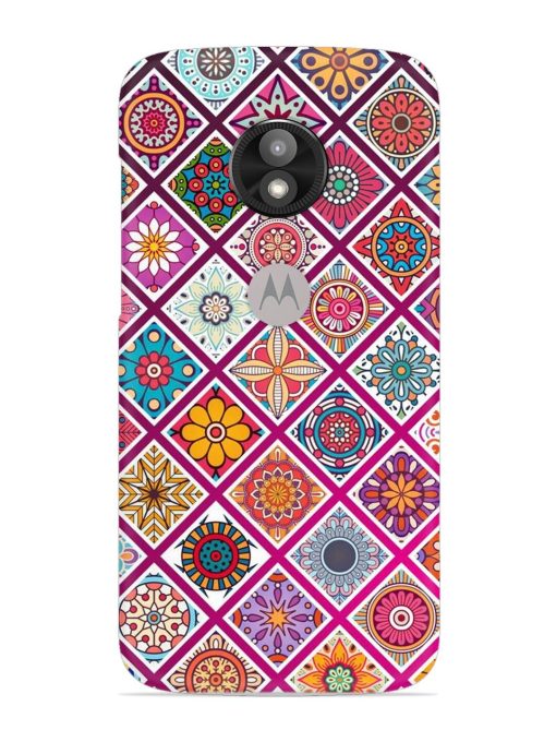 Seamless Tile Pattern Snap Case for Motorola Moto E5 Play