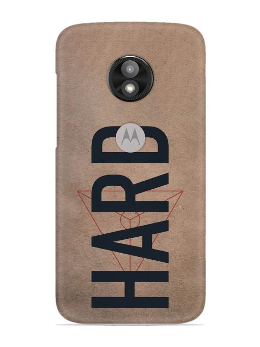 Hard Typo Snap Case for Motorola Moto E5 Play Zapvi