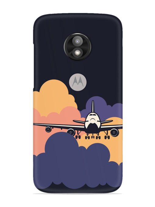 Aeroplane vector Snap Case for Motorola Moto E5 Play Zapvi