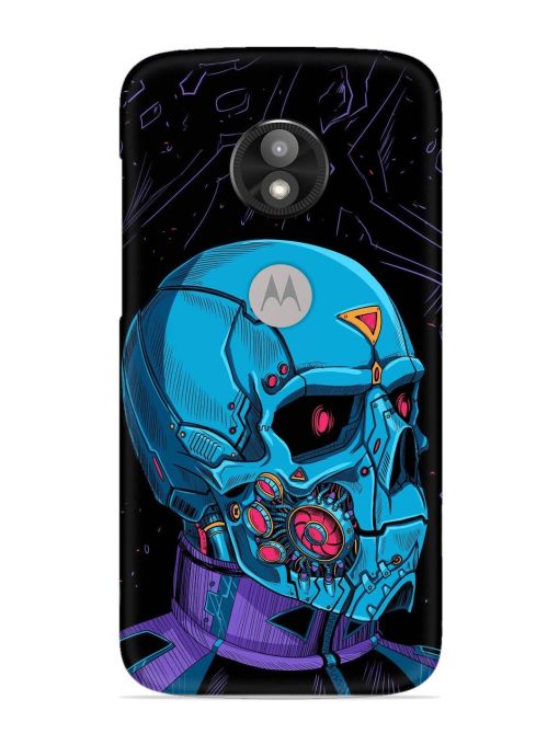 Skull Robo Vector Snap Case for Motorola Moto E5 Play Zapvi