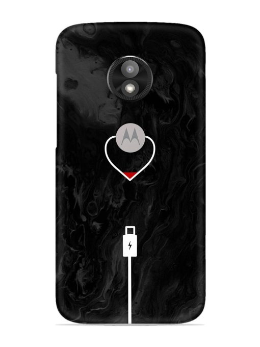 Heart Charging Vector Snap Case for Motorola Moto E5 Play