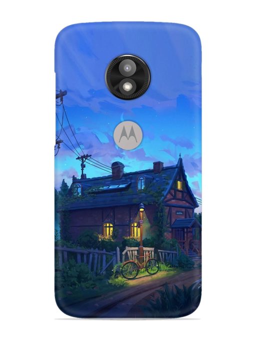 Beautiful Village House Snap Case for Motorola Moto E5 Play Zapvi