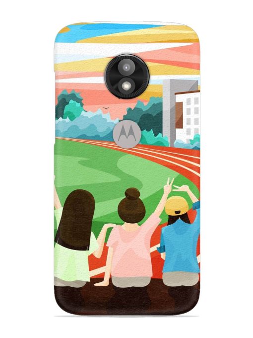 School Playground Snap Case for Motorola Moto E5 Play Zapvi