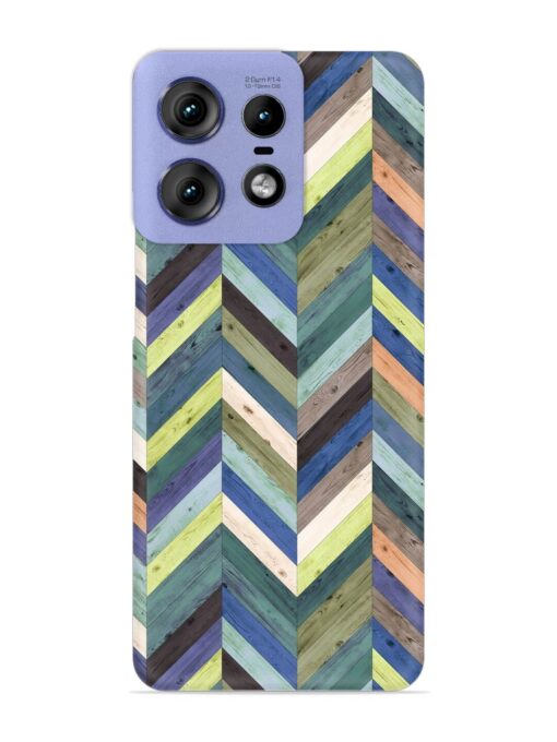 Chevron Random Color Snap Case for Motorola Moto Edge 50 Pro (5G) Zapvi