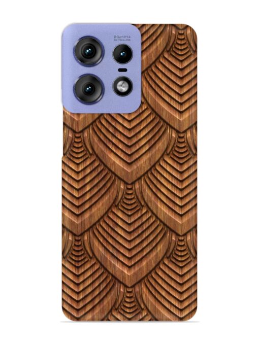 Carved Pattern On Snap Case for Motorola Moto Edge 50 Pro (5G)