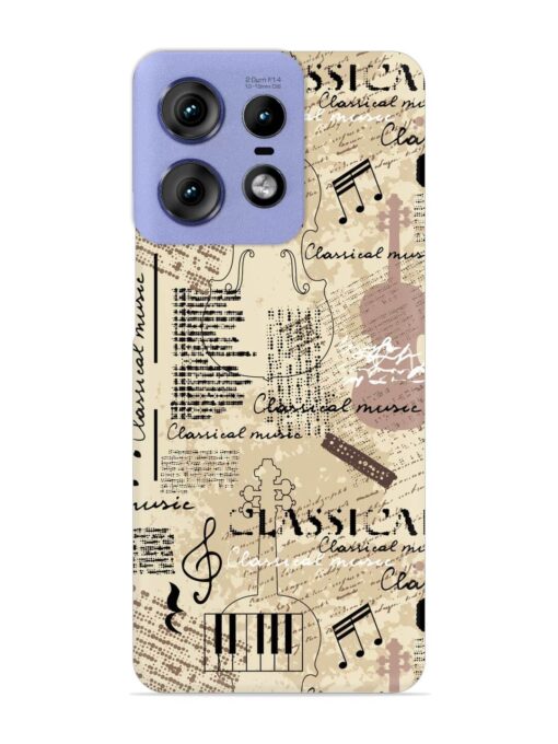 Classical Music Lpattern Snap Case for Motorola Moto Edge 50 Pro (5G) Zapvi