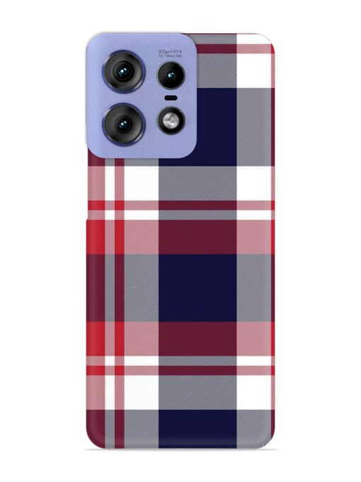 Classic Plaid Tartan Snap Case for Motorola Moto Edge 50 Pro (5G) Zapvi