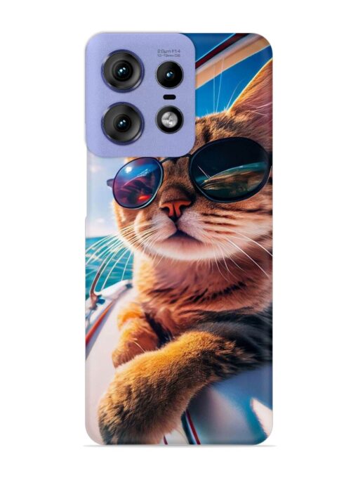 Cat In Style Snap Case for Motorola Moto Edge 50 Pro (5G)