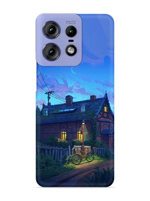 Beautiful Village House Snap Case for Motorola Moto Edge 50 Pro (5G)