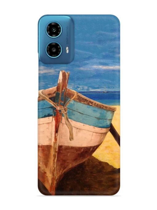 Canvas Painting Snap Case for Motorola Moto G34 (5G)