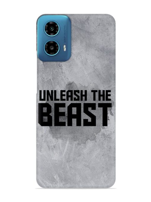 Unleash The Beast Snap Case for Motorola Moto G34 (5G) Zapvi