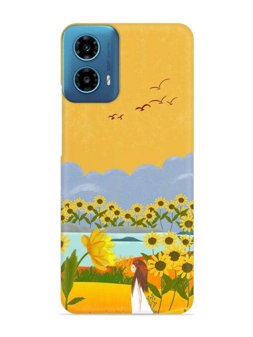 Beginning Of Autumn Snap Case for Motorola Moto G34 (5G) Zapvi