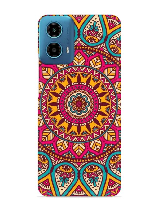 Mandala Joy Snap Case for Motorola Moto G34 (5G) Zapvi