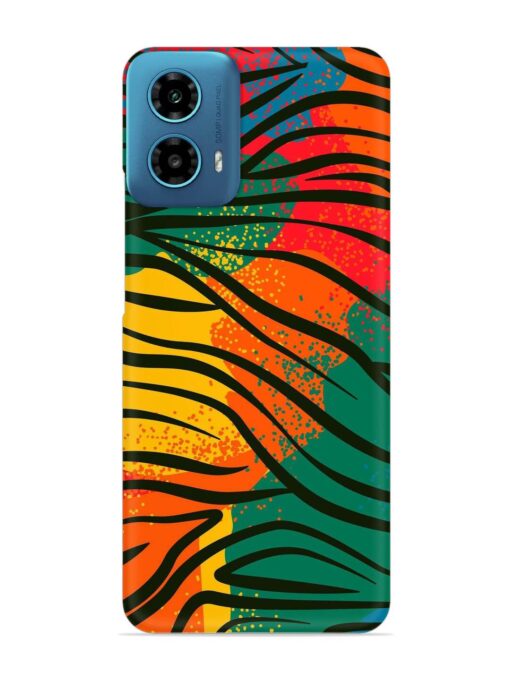 Bright Colorful Snap Case for Motorola Moto G34 (5G)