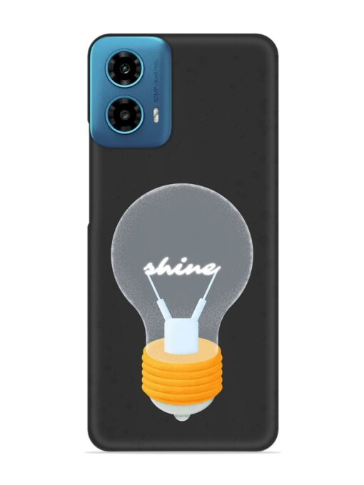 Bulb Background Snap Case for Motorola Moto G34 (5G)