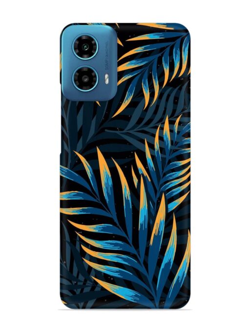 Abstract Leaf Art Snap Case for Motorola Moto G34 (5G) Zapvi