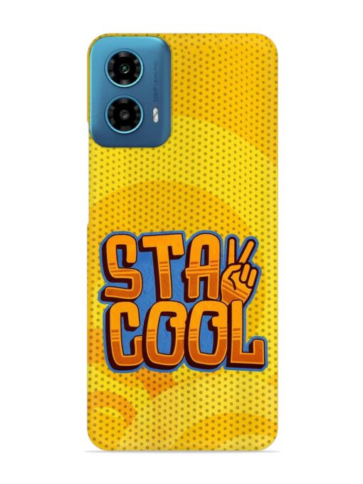 Stay Cool Snap Case for Motorola Moto G34 (5G)