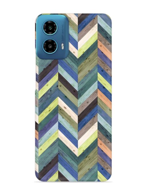 Chevron Random Color Snap Case for Motorola Moto G34 (5G)