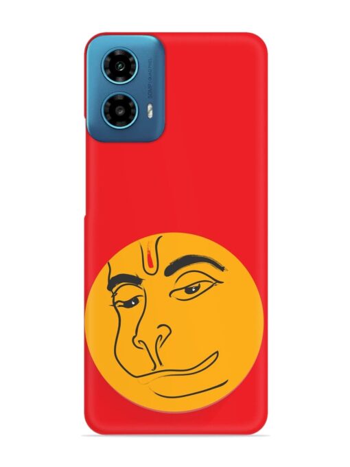 Lord Hanuman Vector Snap Case for Motorola Moto G34 (5G) Zapvi