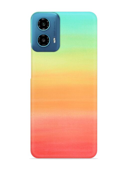 Background Sky Watercolor Snap Case for Motorola Moto G34 (5G)