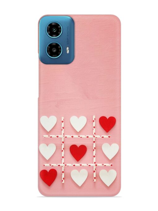 Valentines Day Concept Snap Case for Motorola Moto G34 (5G)