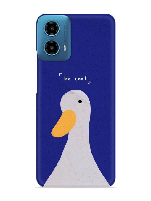 Be Cool Duck Snap Case for Motorola Moto G34 (5G)