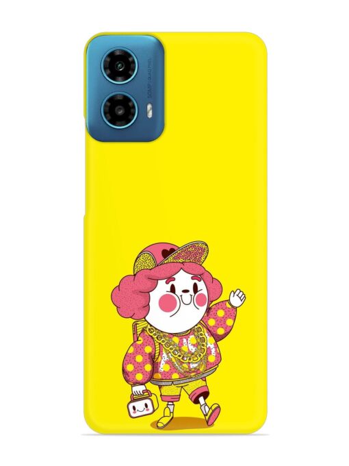 Art Toy Snap Case for Motorola Moto G34 (5G)