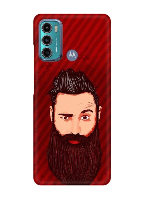 Beardo Man Snap Case for Motorola Moto G40 Fusion Zapvi