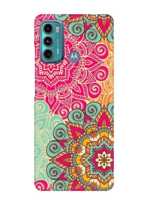 Mandala Seamless Snap Case for Motorola Moto G40 Fusion Zapvi