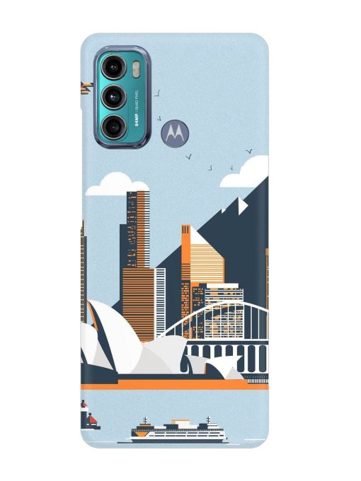 Sydney Opera Landscape Snap Case for Motorola Moto G40 Fusion Zapvi