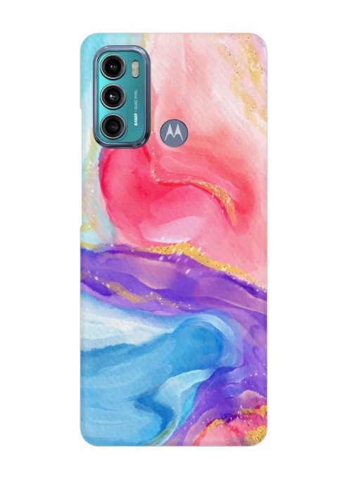 Watercolor Gradient Snap Case for Motorola Moto G40 Fusion Zapvi