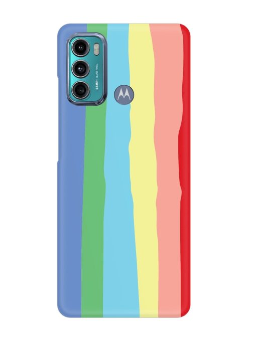 Rainbow Premium Shade Snap Case for Motorola Moto G40 Fusion