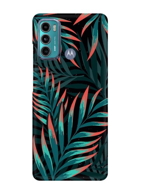 Green Leaf Art Snap Case for Motorola Moto G40 Fusion Zapvi