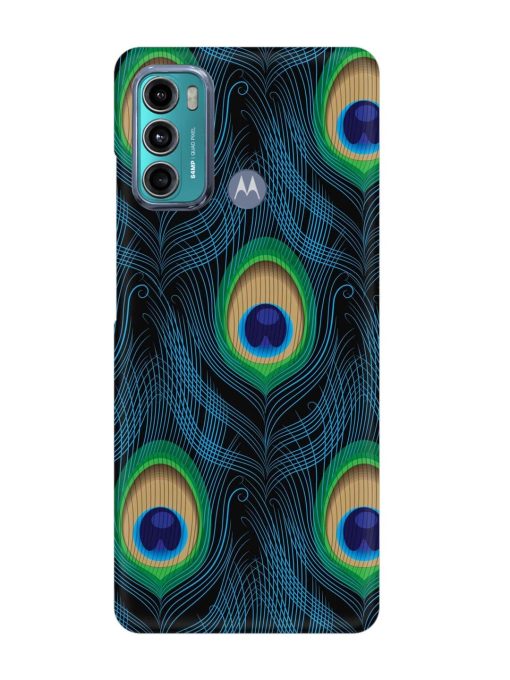 Seamless Pattern Peacock Snap Case for Motorola Moto G40 Fusion Zapvi