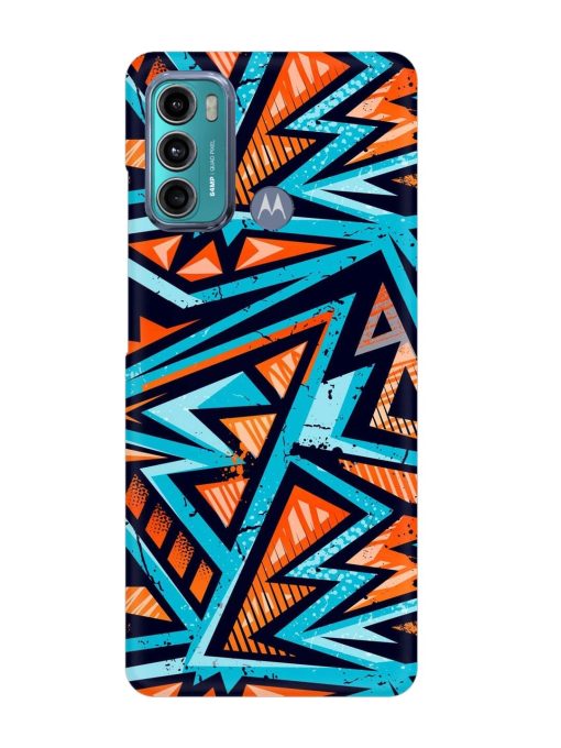 Abstract Seamless Grunge Snap Case for Motorola Moto G40 Fusion Zapvi