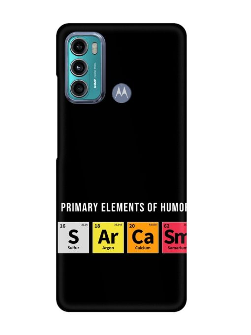 Primary Elements Humor Snap Case for Motorola Moto G40 Fusion Zapvi