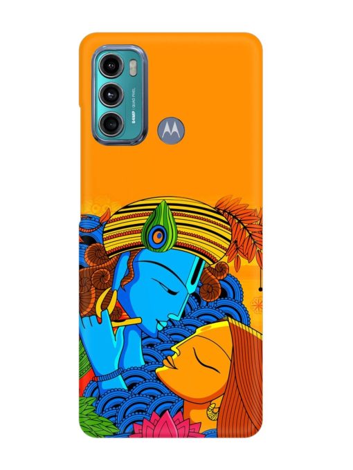 Illustration Hindu Goddess Snap Case for Motorola Moto G40 Fusion Zapvi