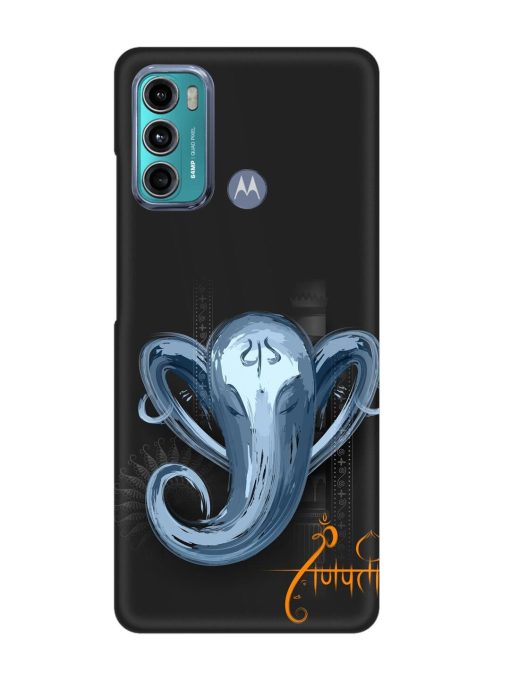 Illustration Lord Ganpati Snap Case for Motorola Moto G40 Fusion Zapvi