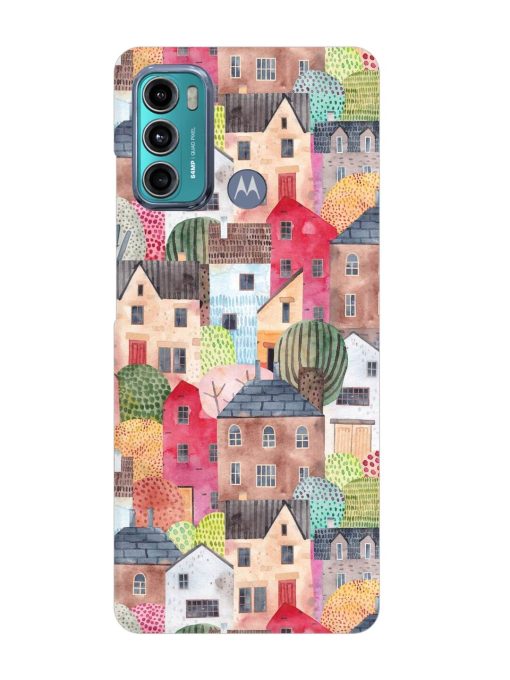 Abstract Seamless Pattern Snap Case for Motorola Moto G40 Fusion Zapvi