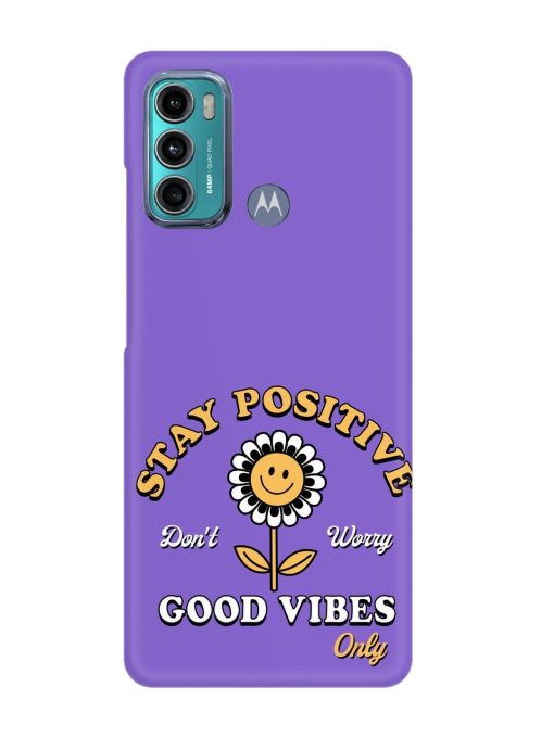 Retro Positive Flower Snap Case for Motorola Moto G40 Fusion Zapvi