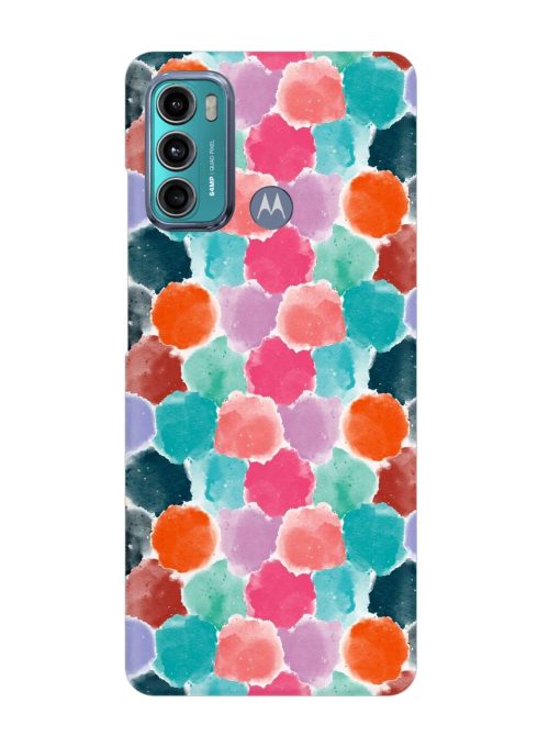 Colorful Seamless Pattern Snap Case for Motorola Moto G40 Fusion Zapvi