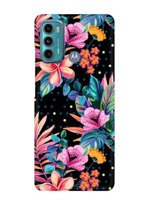 Seamless Floral Pattern Snap Case for Motorola Moto G40 Fusion Zapvi