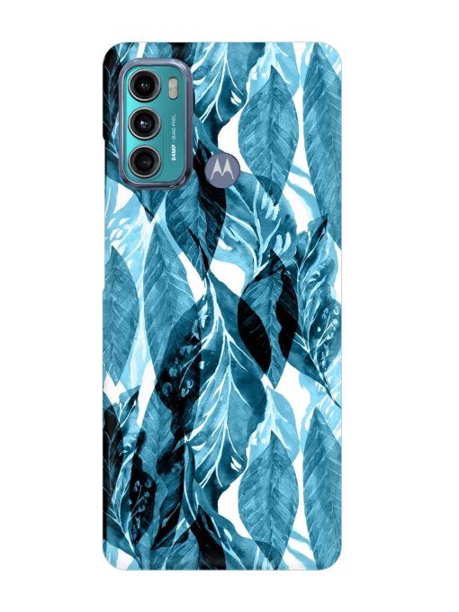 Leaves Pattern Jungle Snap Case for Motorola Moto G40 Fusion Zapvi