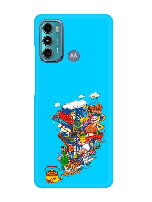 Vector Design Indian Snap Case for Motorola Moto G40 Fusion Zapvi