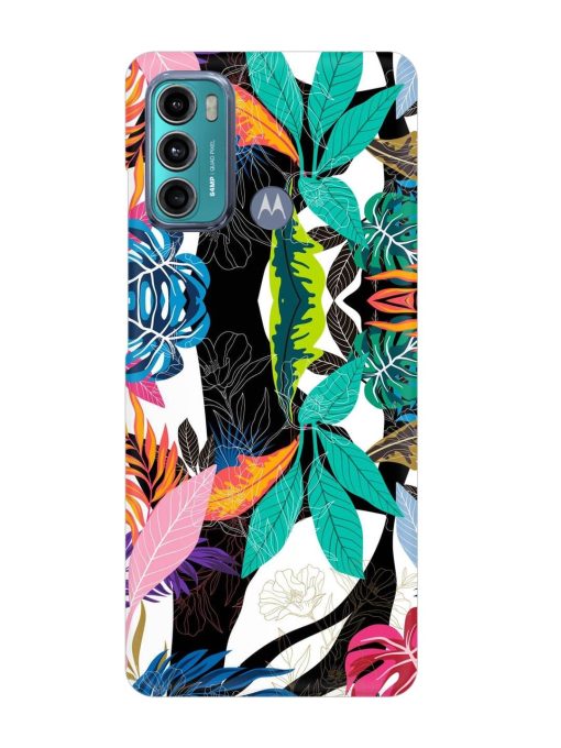 Floral Pattern Bright Snap Case for Motorola Moto G40 Fusion Zapvi