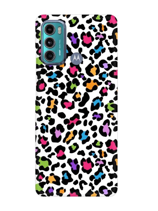 Seamless Leopard Pattern Snap Case for Motorola Moto G40 Fusion