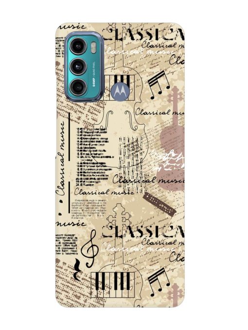 Classical Music Lpattern Snap Case for Motorola Moto G40 Fusion Zapvi