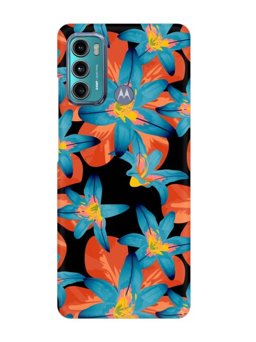 Philippine Flowers Seamless Snap Case for Motorola Moto G40 Fusion Zapvi