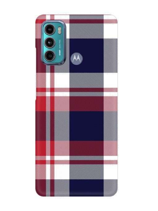 Classic Plaid Tartan Snap Case for Motorola Moto G40 Fusion Zapvi