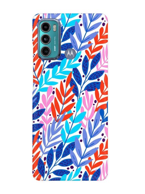 Bright Floral Tropical Snap Case for Motorola Moto G40 Fusion